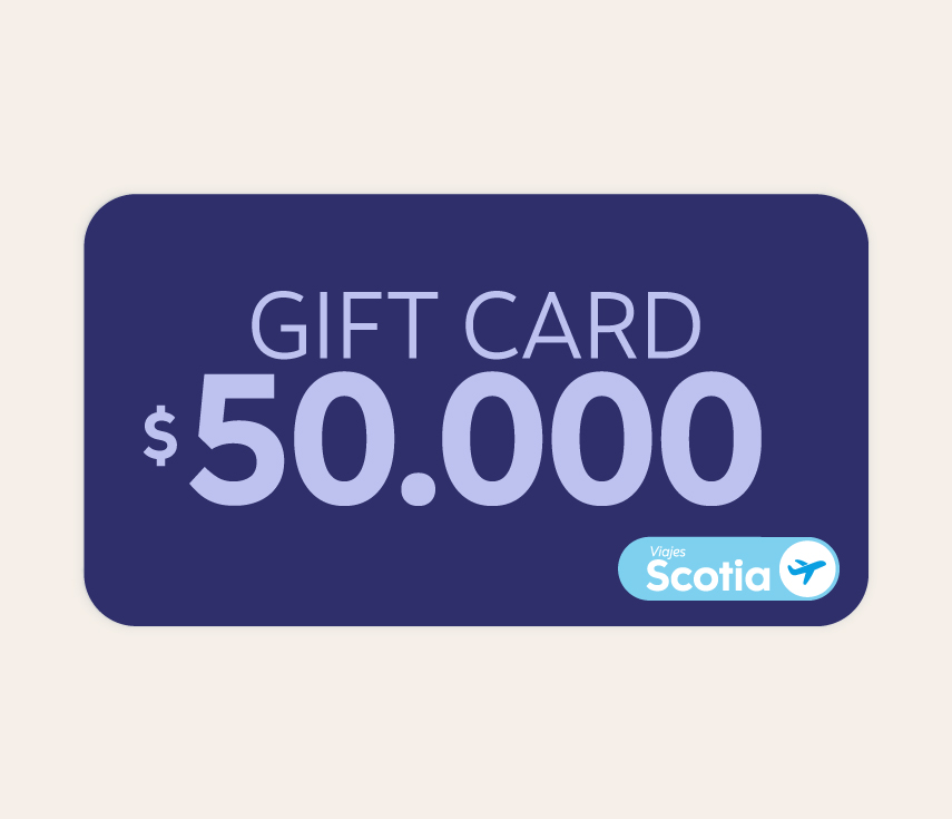 Gift Card Viajes Scotia $50.000